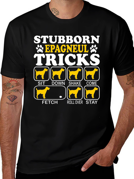 Stubborn Epagneul Tricks T-Shirt