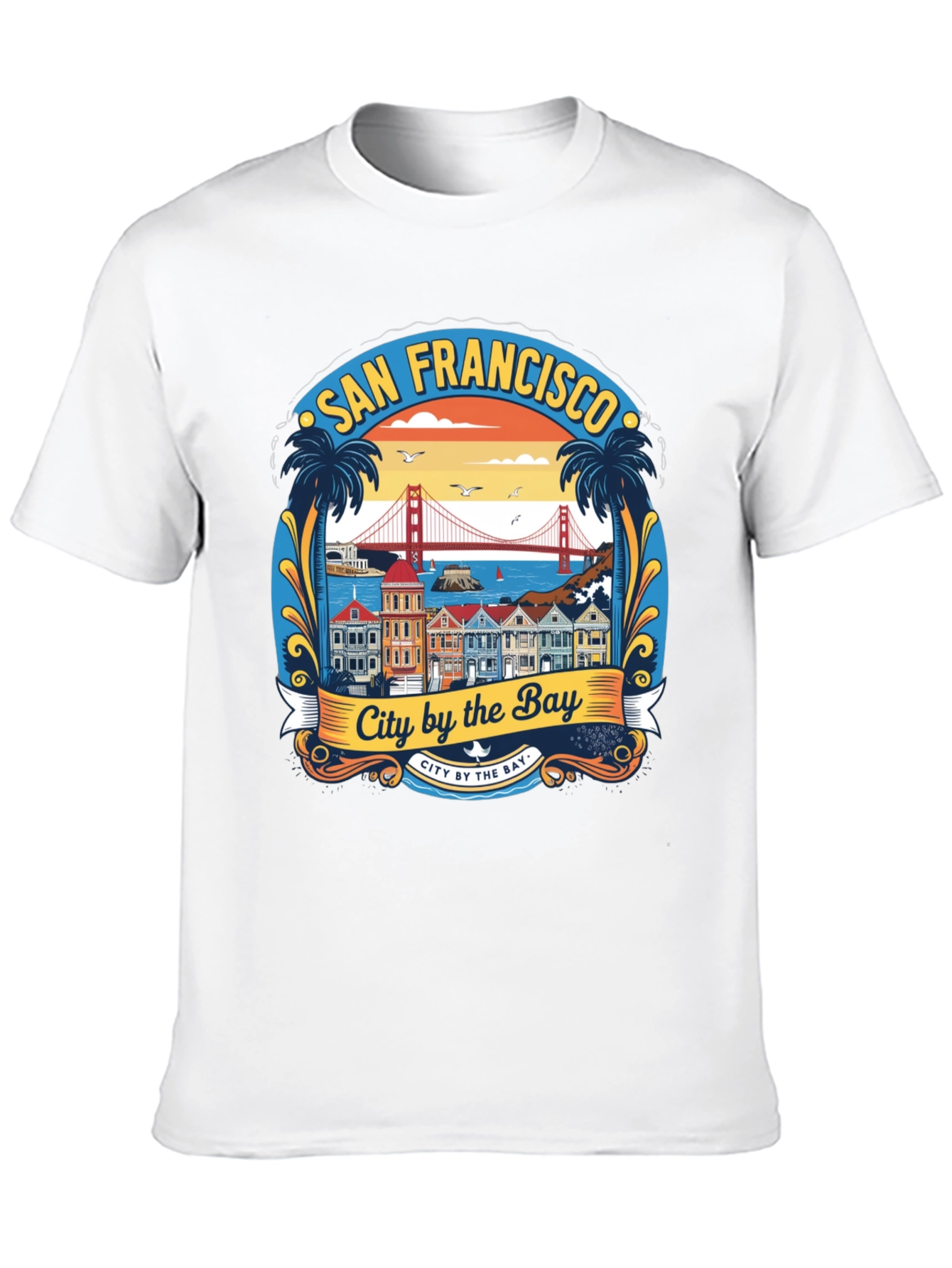 San Francisco City by the Bay Graphic Tee