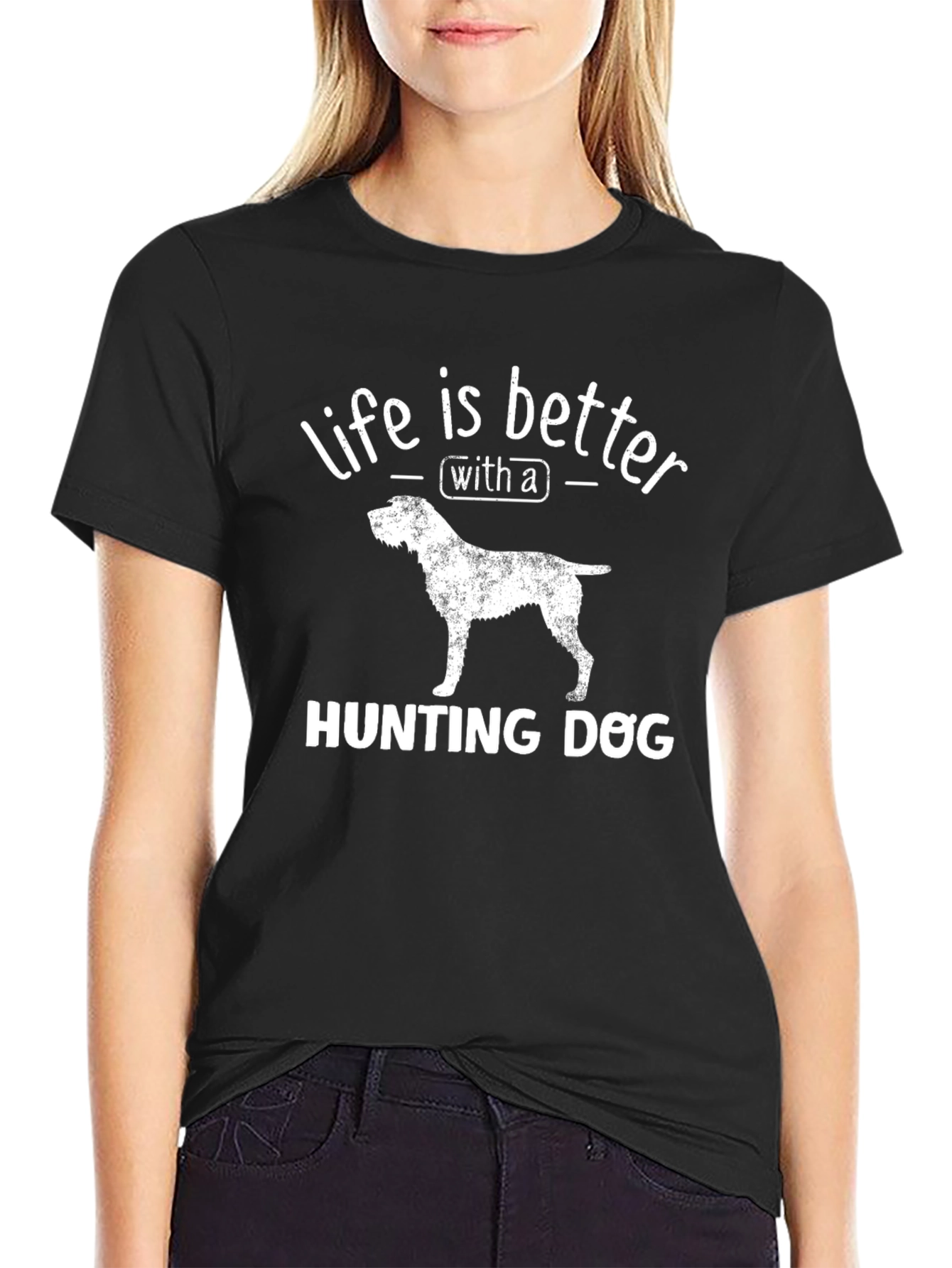 Life is Better with a Hunting Dog T-Shirt