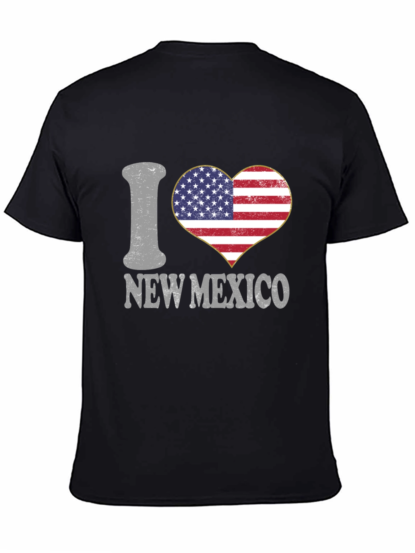 I Heart New Mexico USA Flag T-Shirt