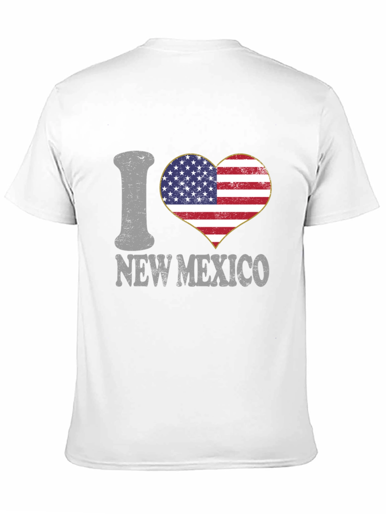 I Heart New Mexico USA Flag T-Shirt