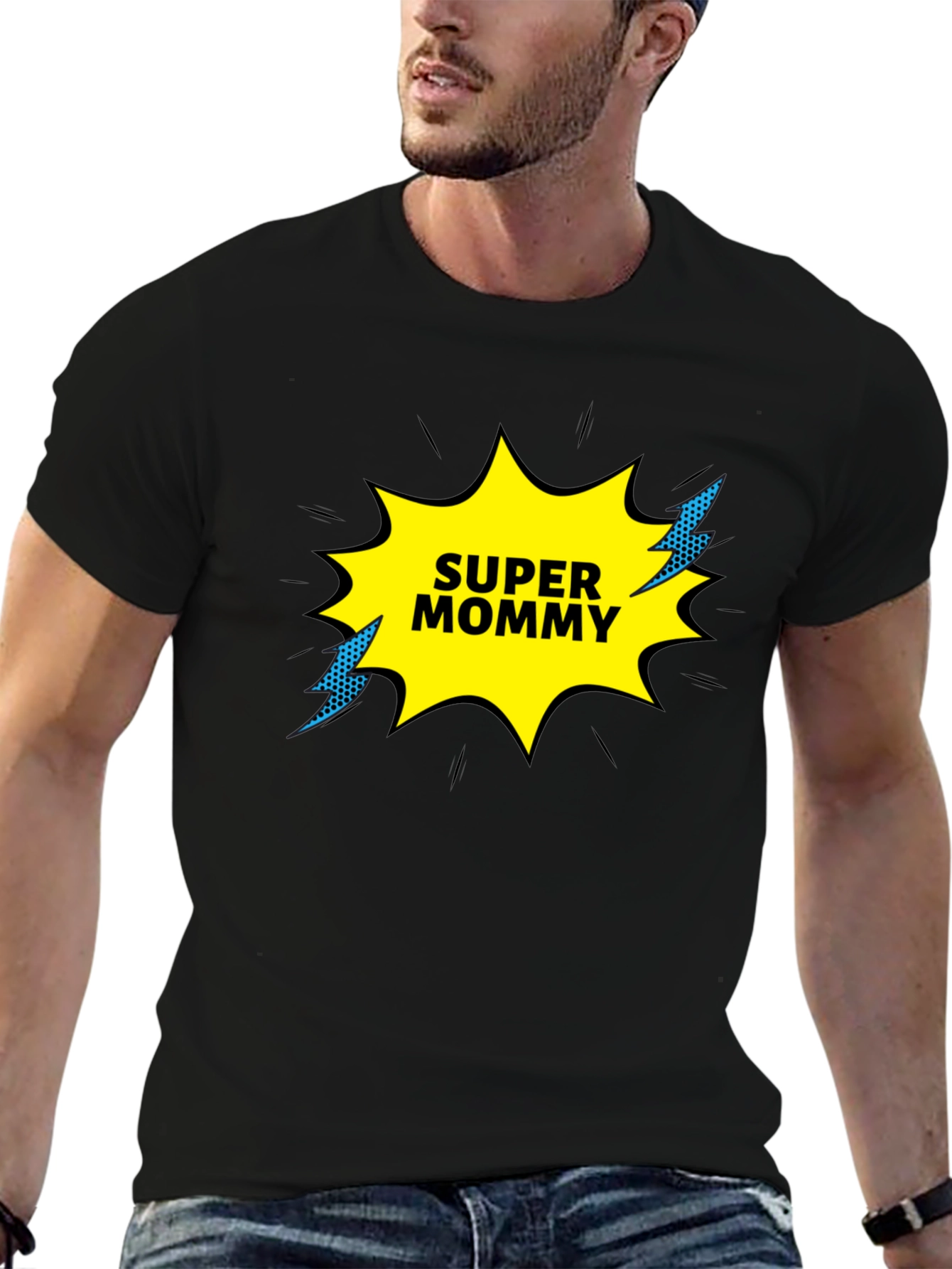 Super Mommy T-Shirt - Novelty Graphic Tee