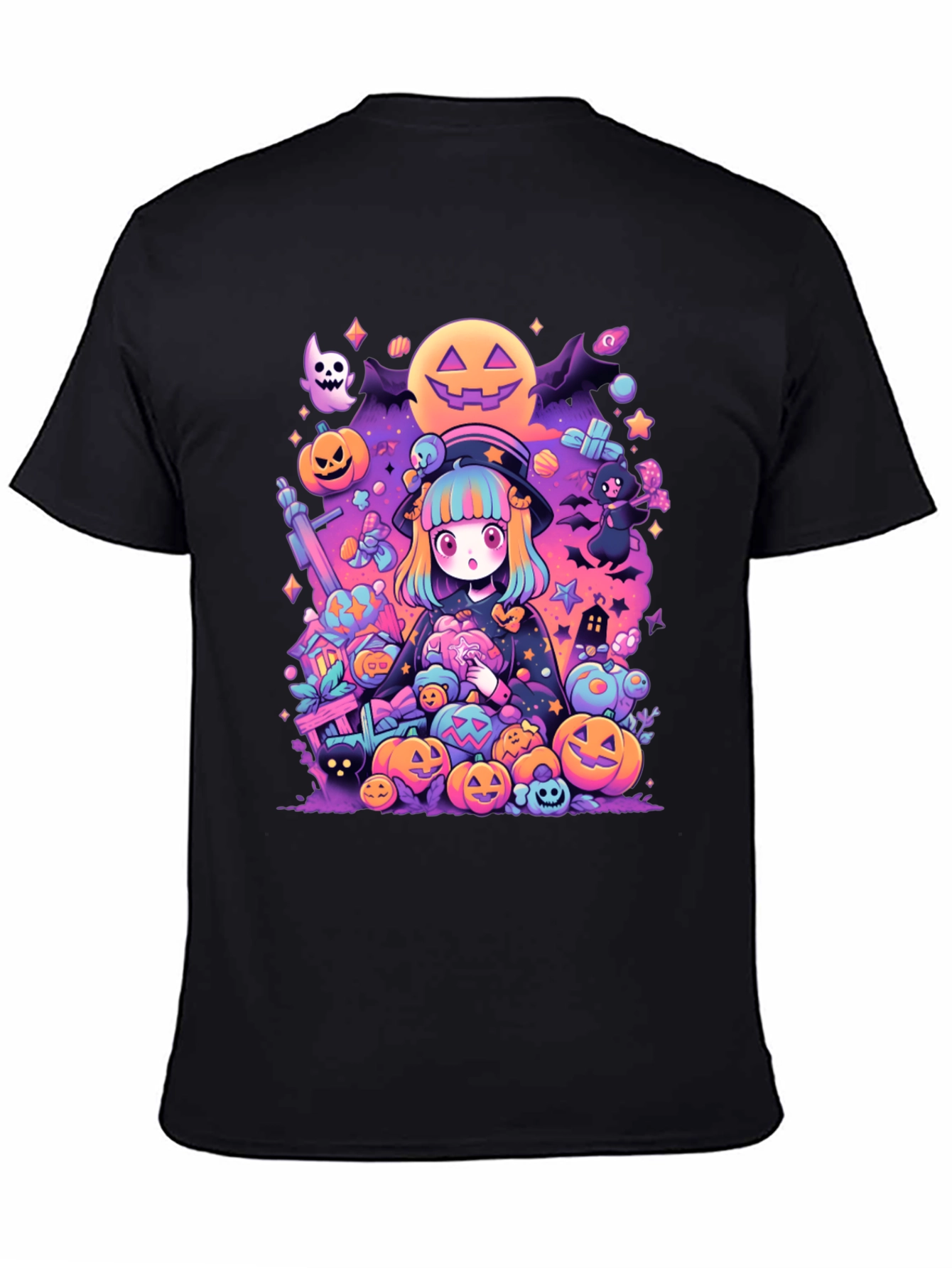 Halloween Anime Girl T-Shirt