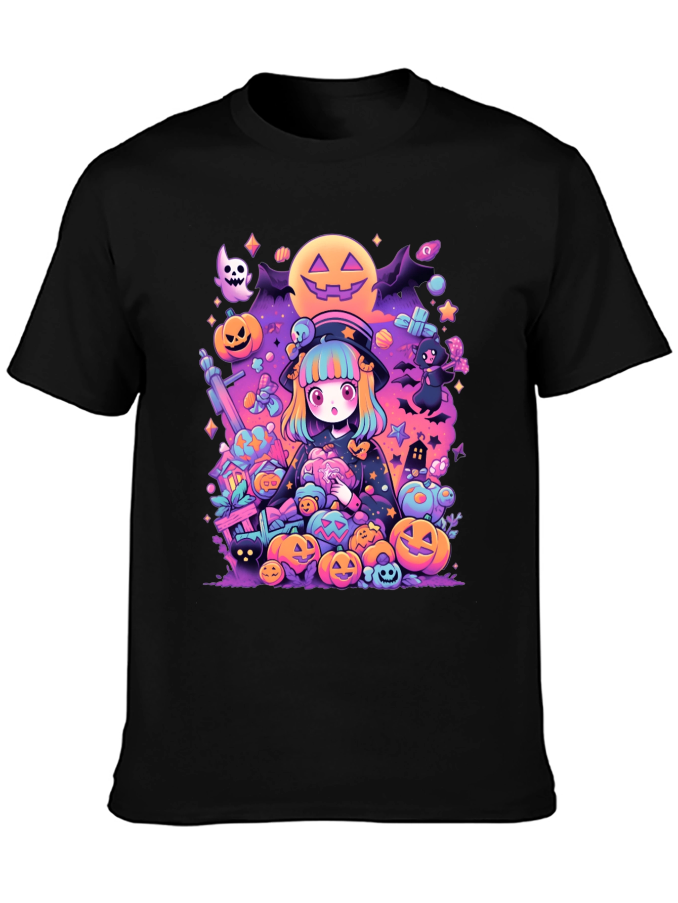 Halloween Anime Girl T-Shirt
