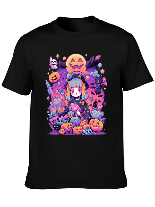 Halloween Anime Girl T-Shirt