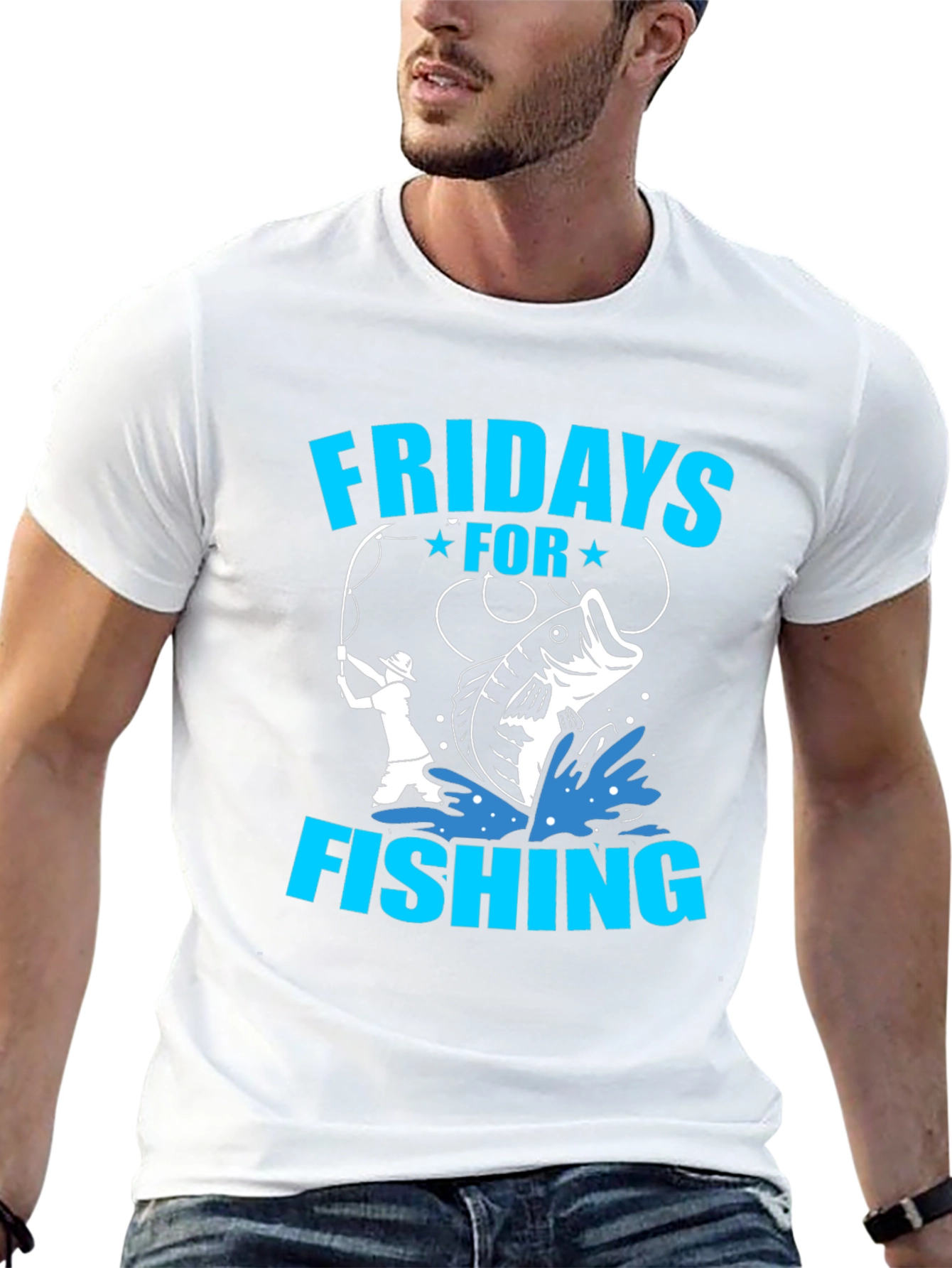 Fridays for Fishing Graphic Tee