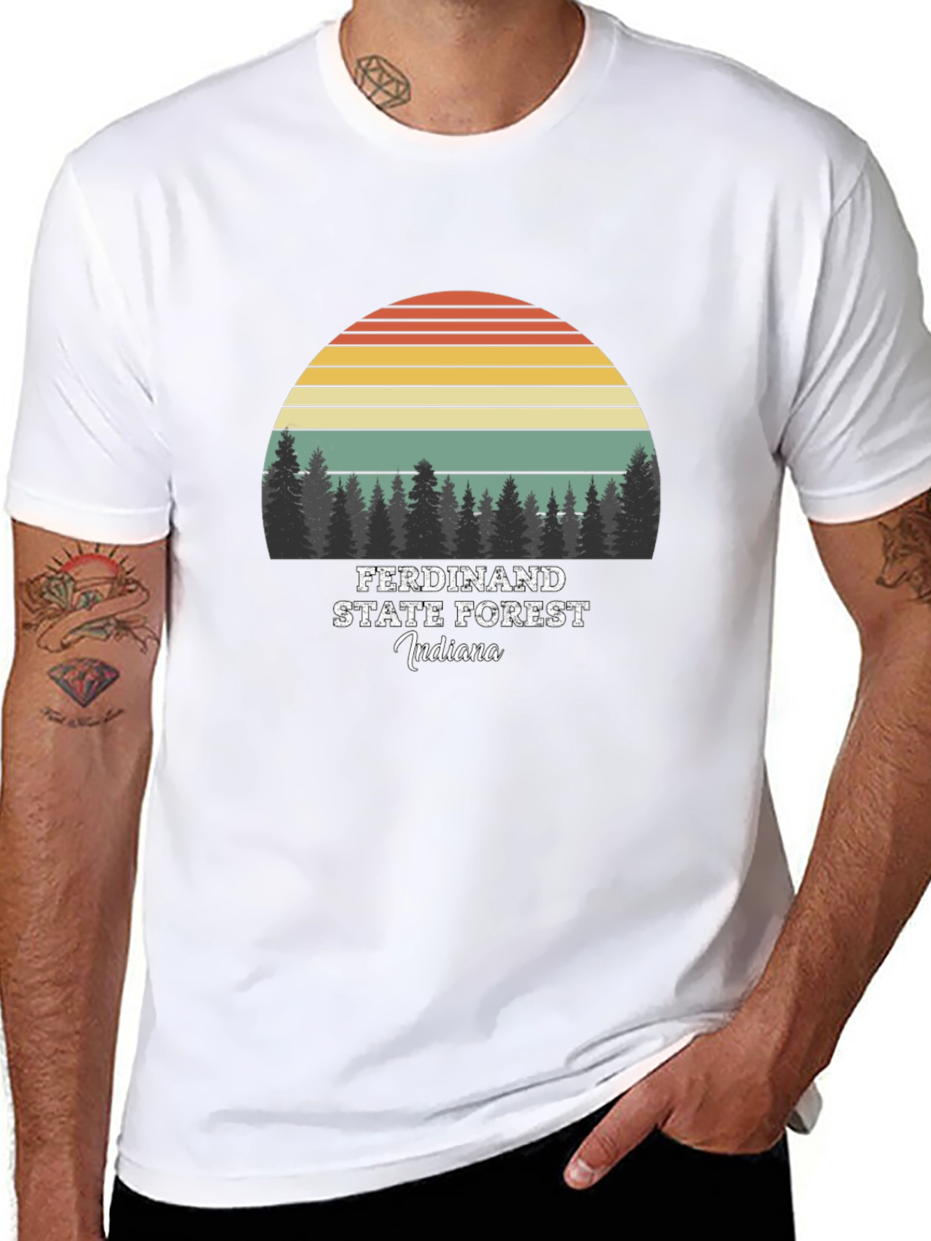 Ferdinand State Forest Indiana Graphic Tee