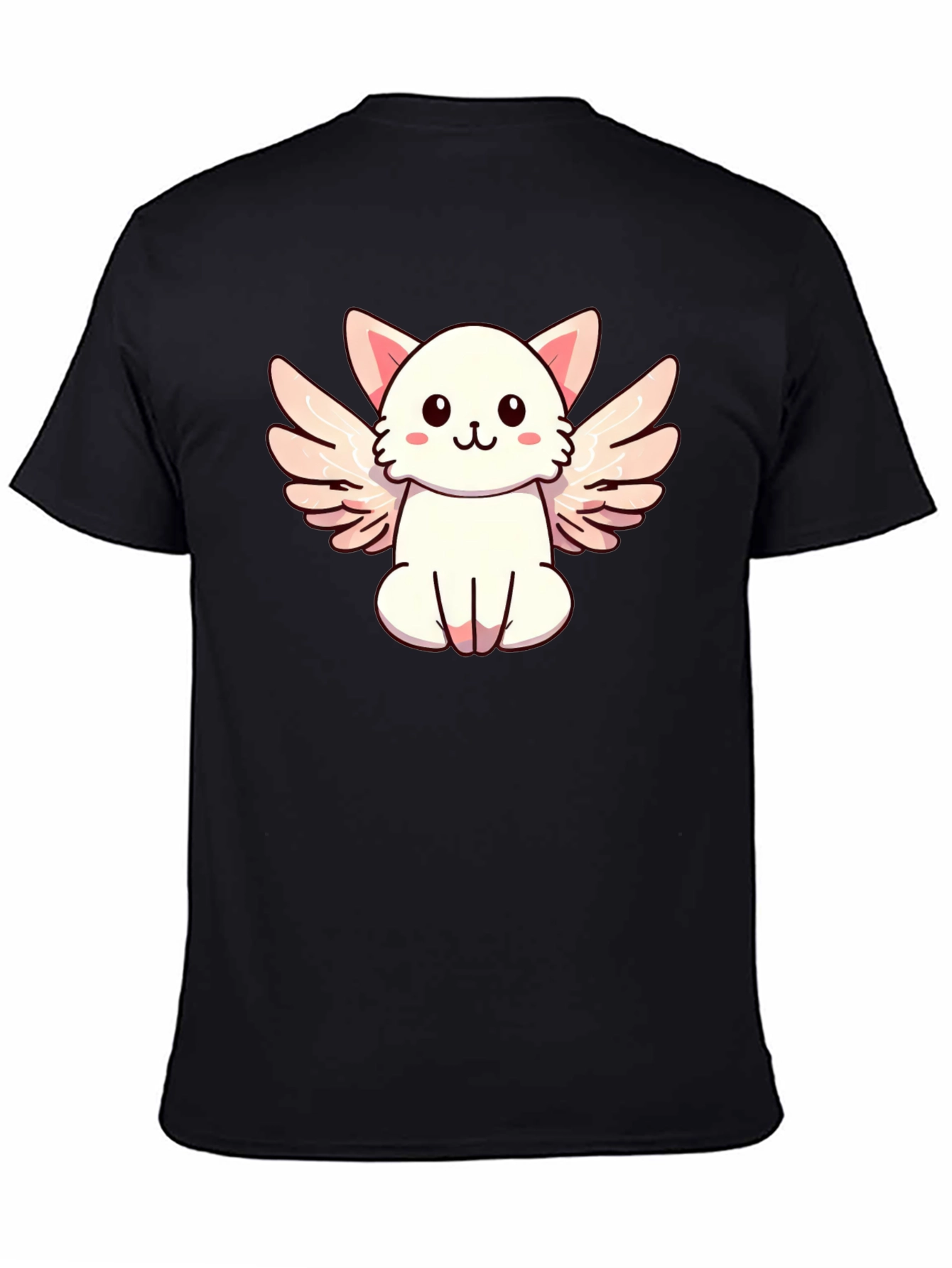 Cute Angel Cat Graphic T-Shirt