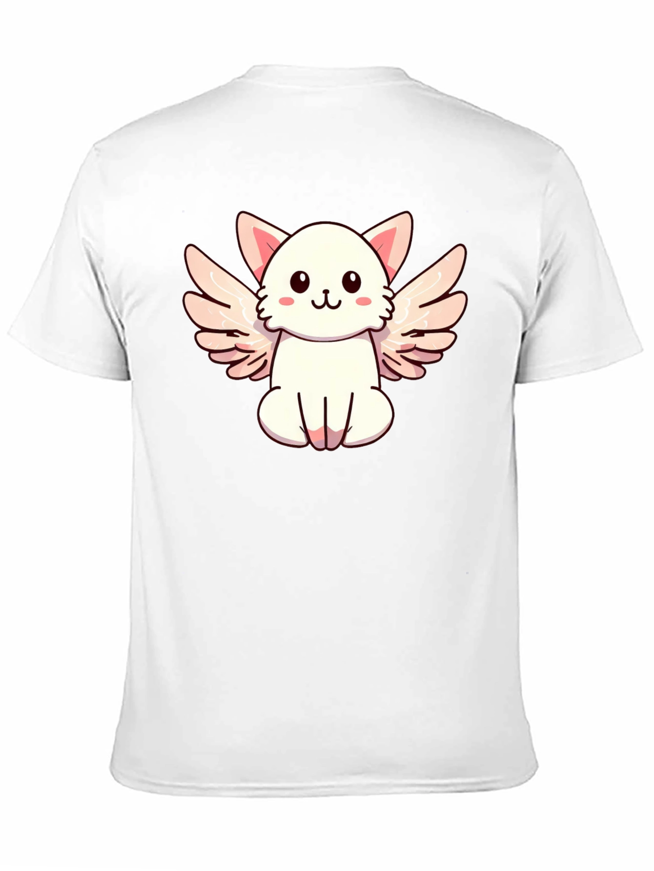 Cute Angel Cat Graphic T-Shirt