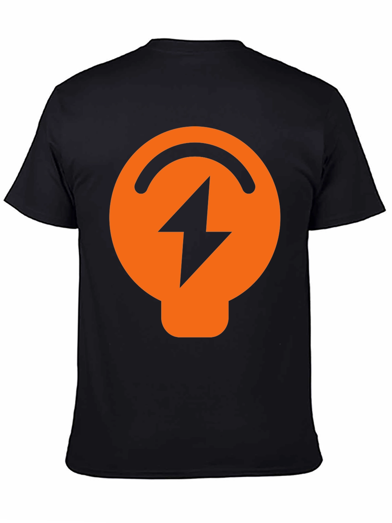 Electric Symbol Graphic Black T-Shirt