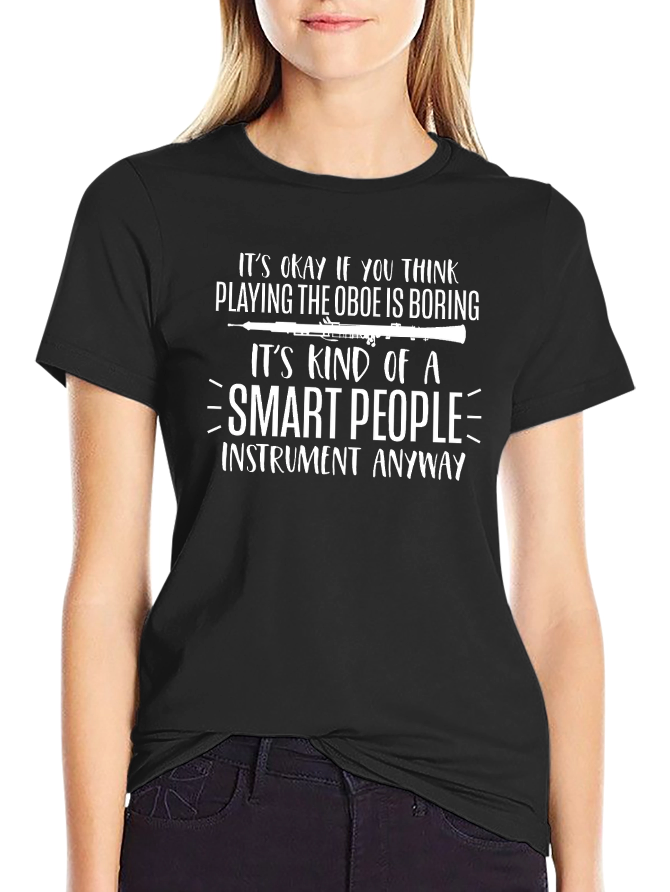 Smart People Oboe Player T-Shirt