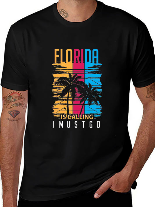Florida Calling Graphic T-Shirt - Vacation Ready