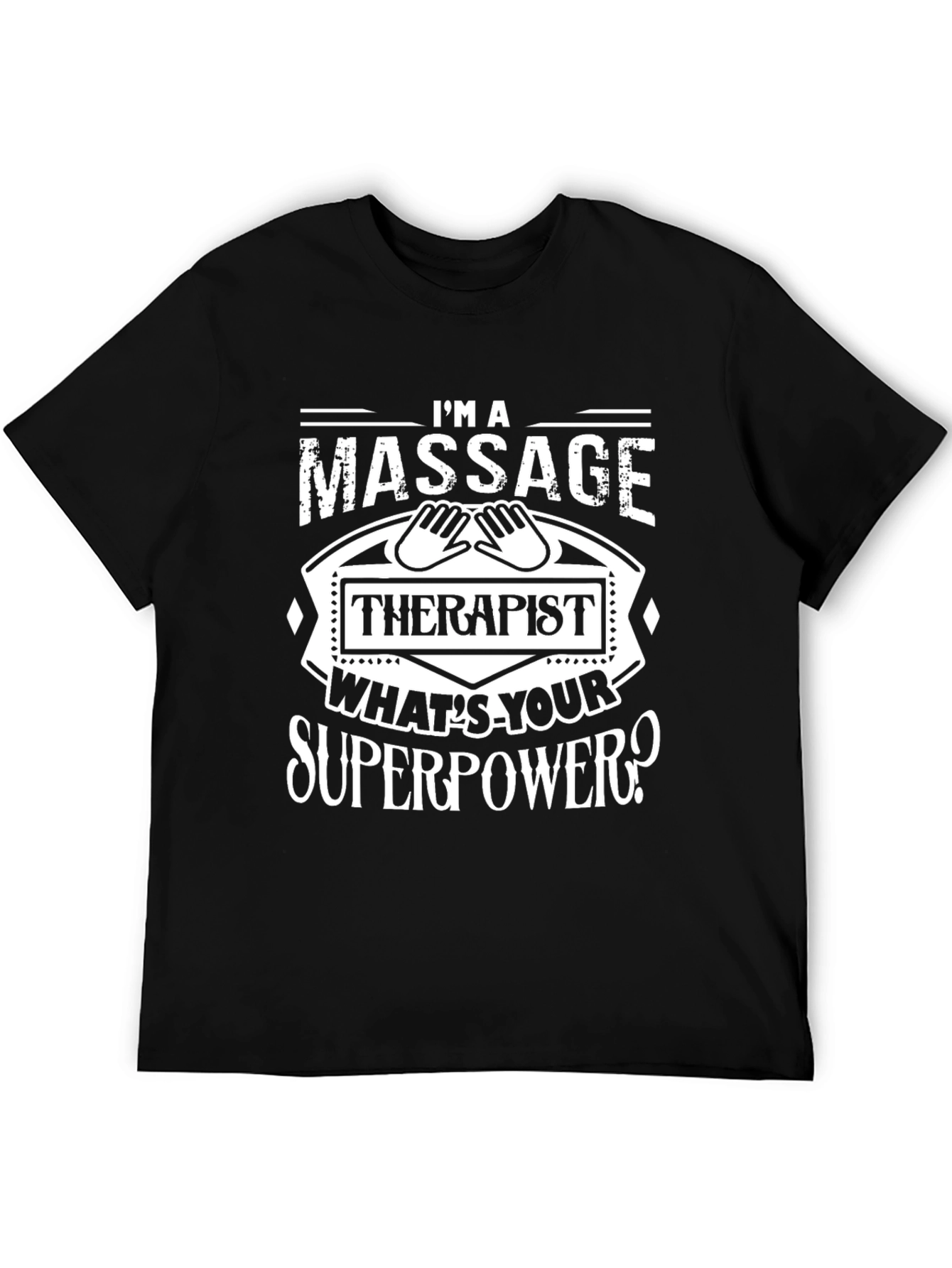 Massage Therapist Superpower Graphic Tee