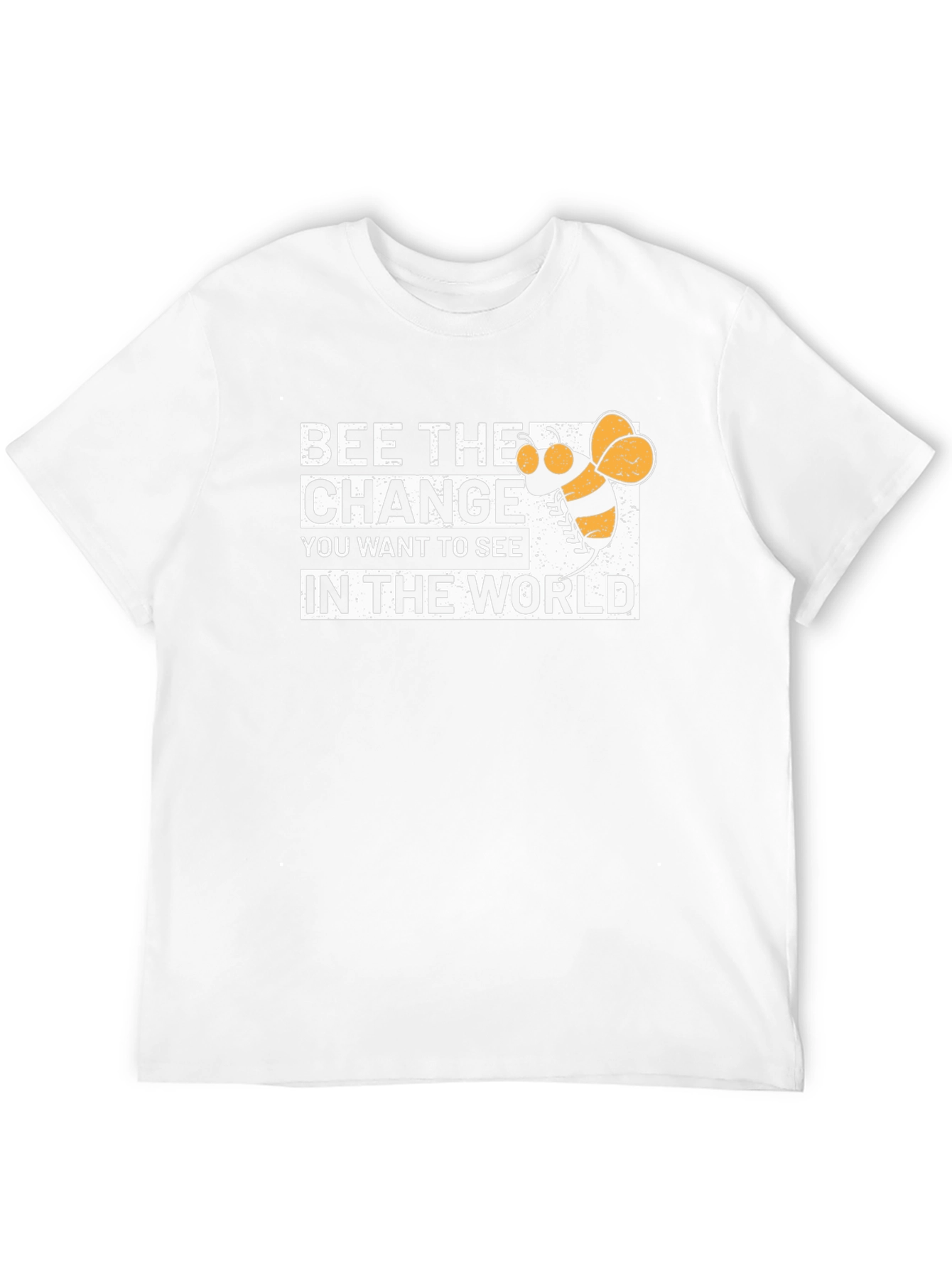 Bee the Change T-Shirt - Motivational Graphic Tee