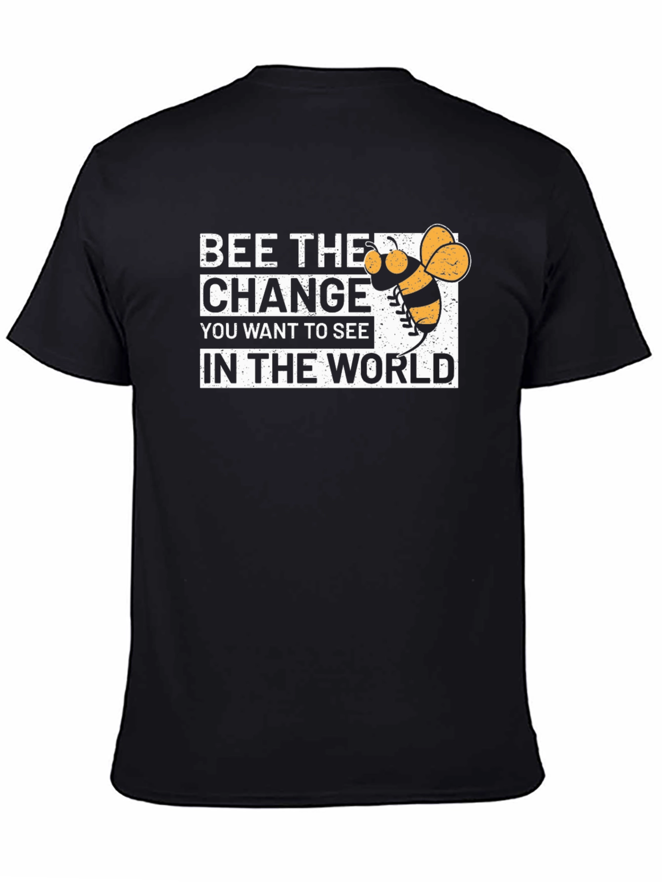 Bee the Change T-Shirt - Motivational Graphic Tee