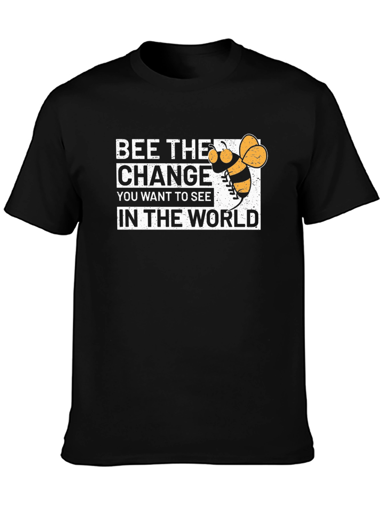 Bee the Change T-Shirt - Motivational Graphic Tee