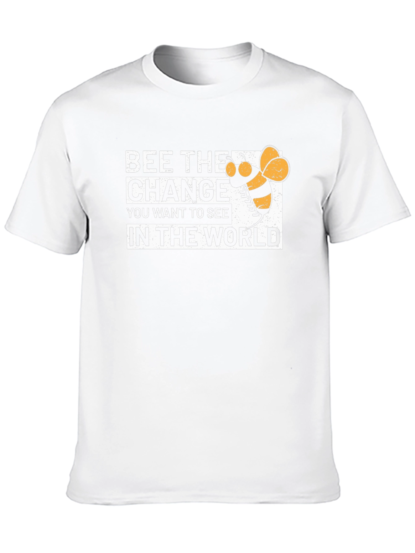 Bee the Change T-Shirt - Motivational Graphic Tee