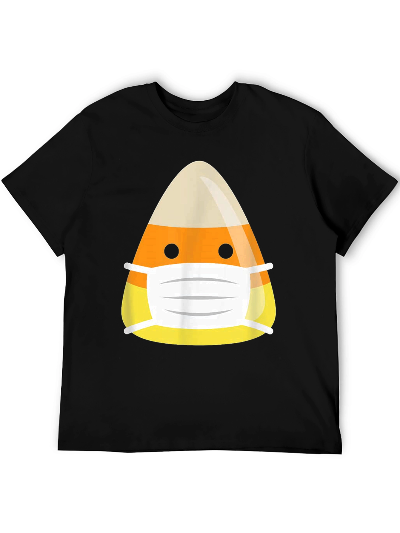 Candy Corn Mask T-Shirt