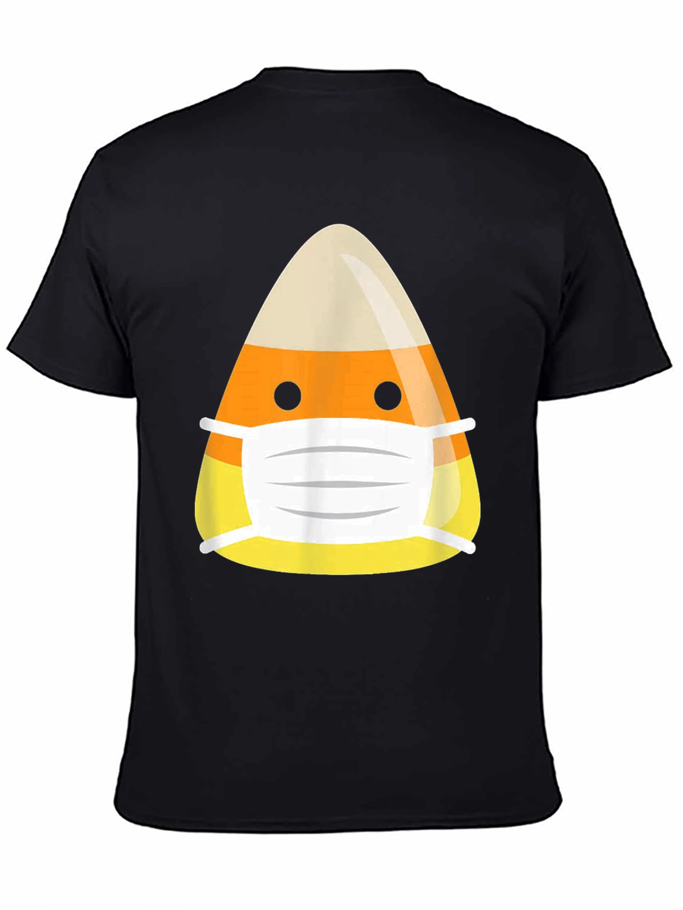 Candy Corn Mask T-Shirt