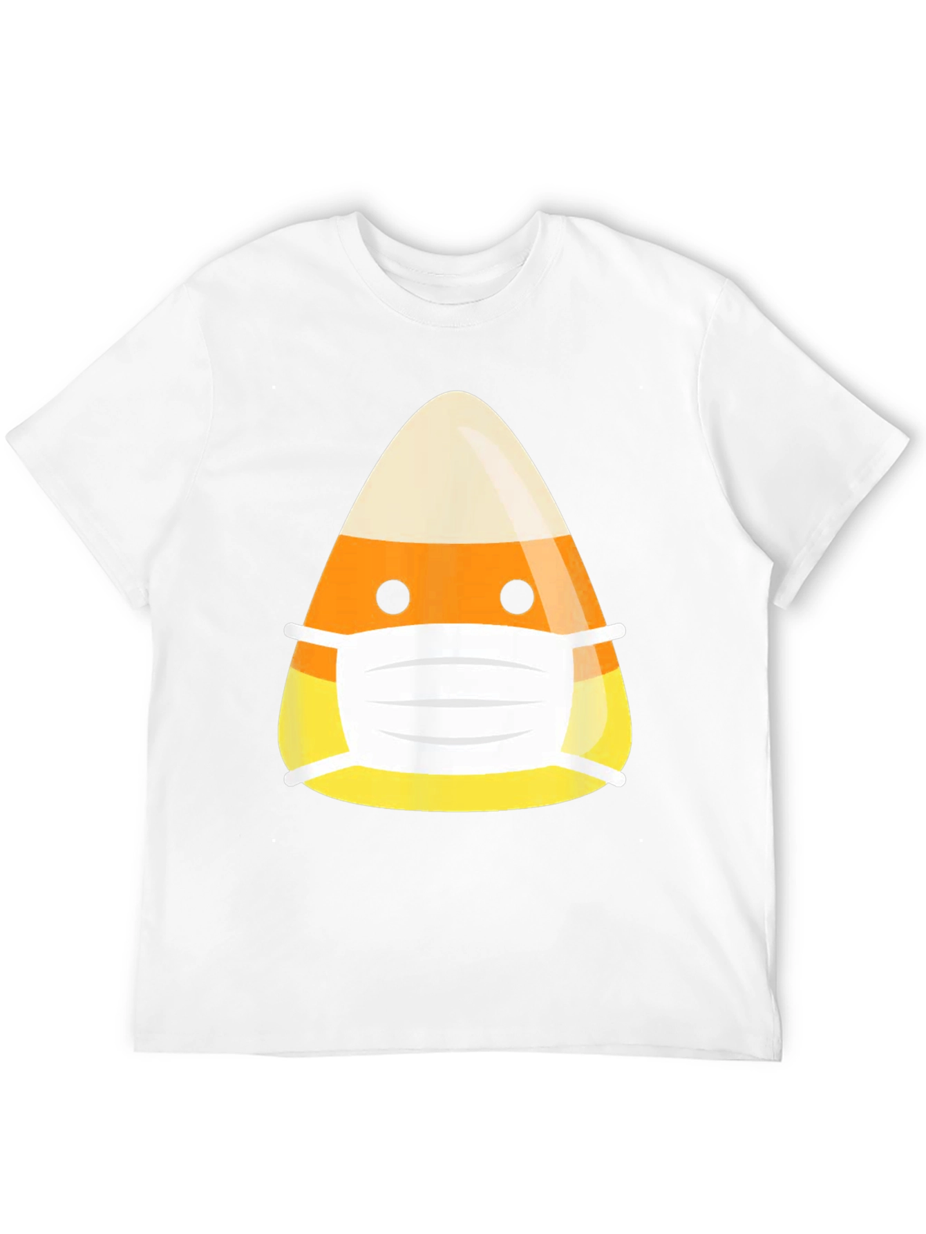 Candy Corn Mask T-Shirt