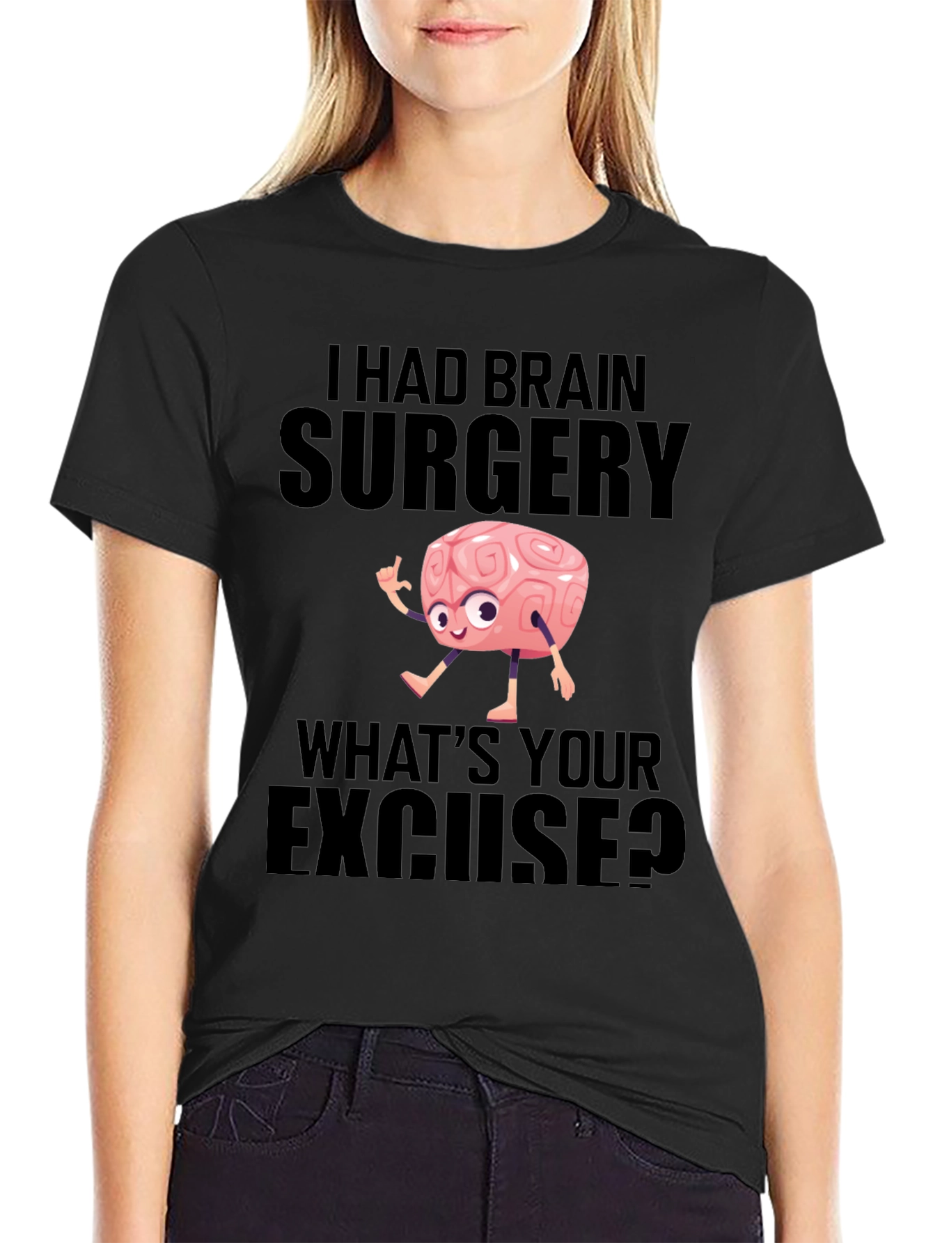 Brain Surgery Excuse T-Shirt - Funny Graphic Tee