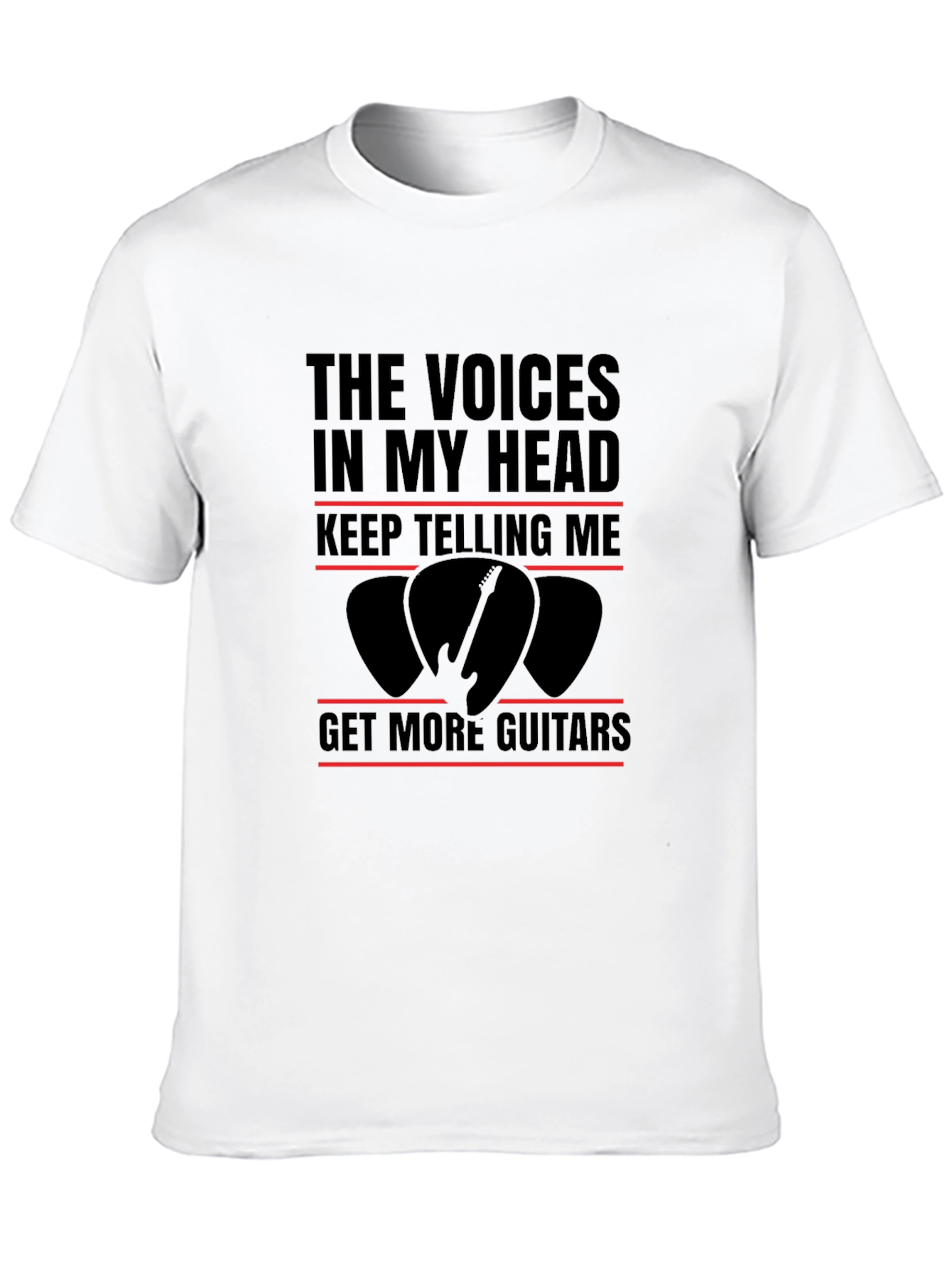 The Voices in My Head Guitar T-Shirt