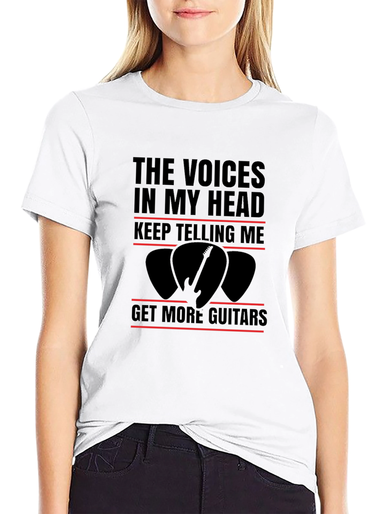 The Voices in My Head Guitar T-Shirt