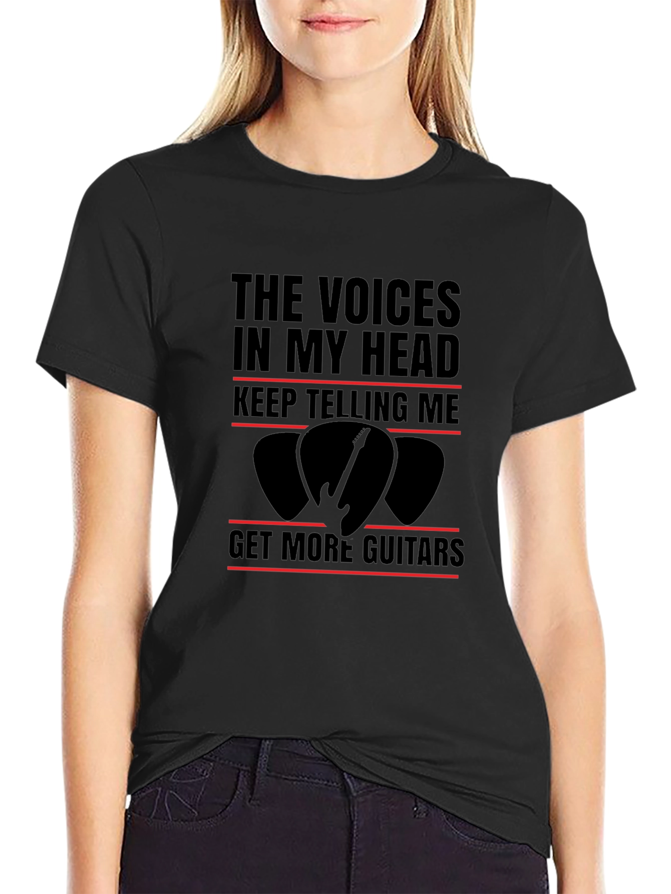 The Voices in My Head Guitar T-Shirt