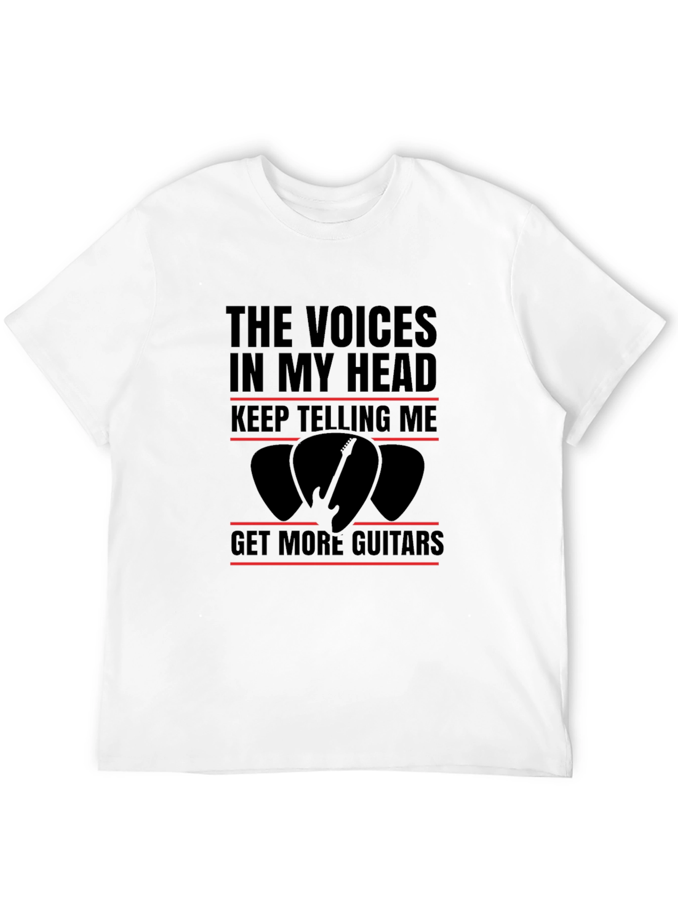 The Voices in My Head Guitar T-Shirt