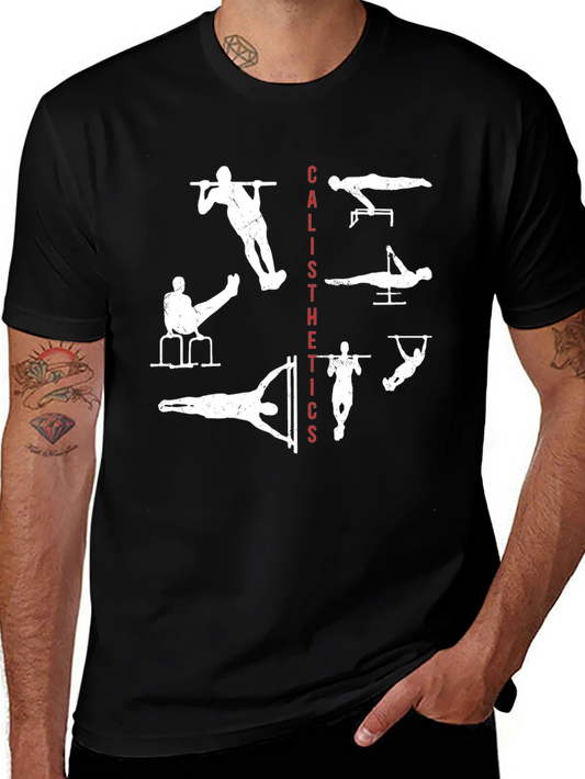 Calisthenics Workout Graphic T-Shirt