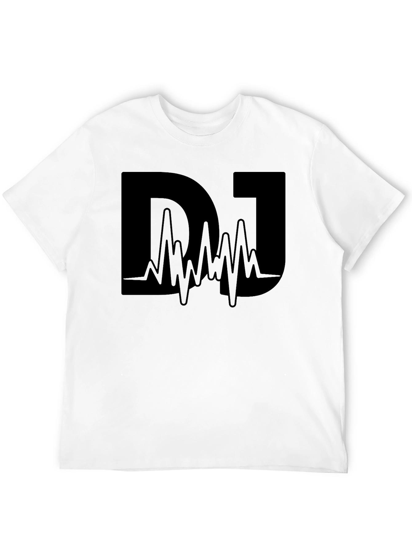 DJ Graphic T-Shirt - Sound Wave Design