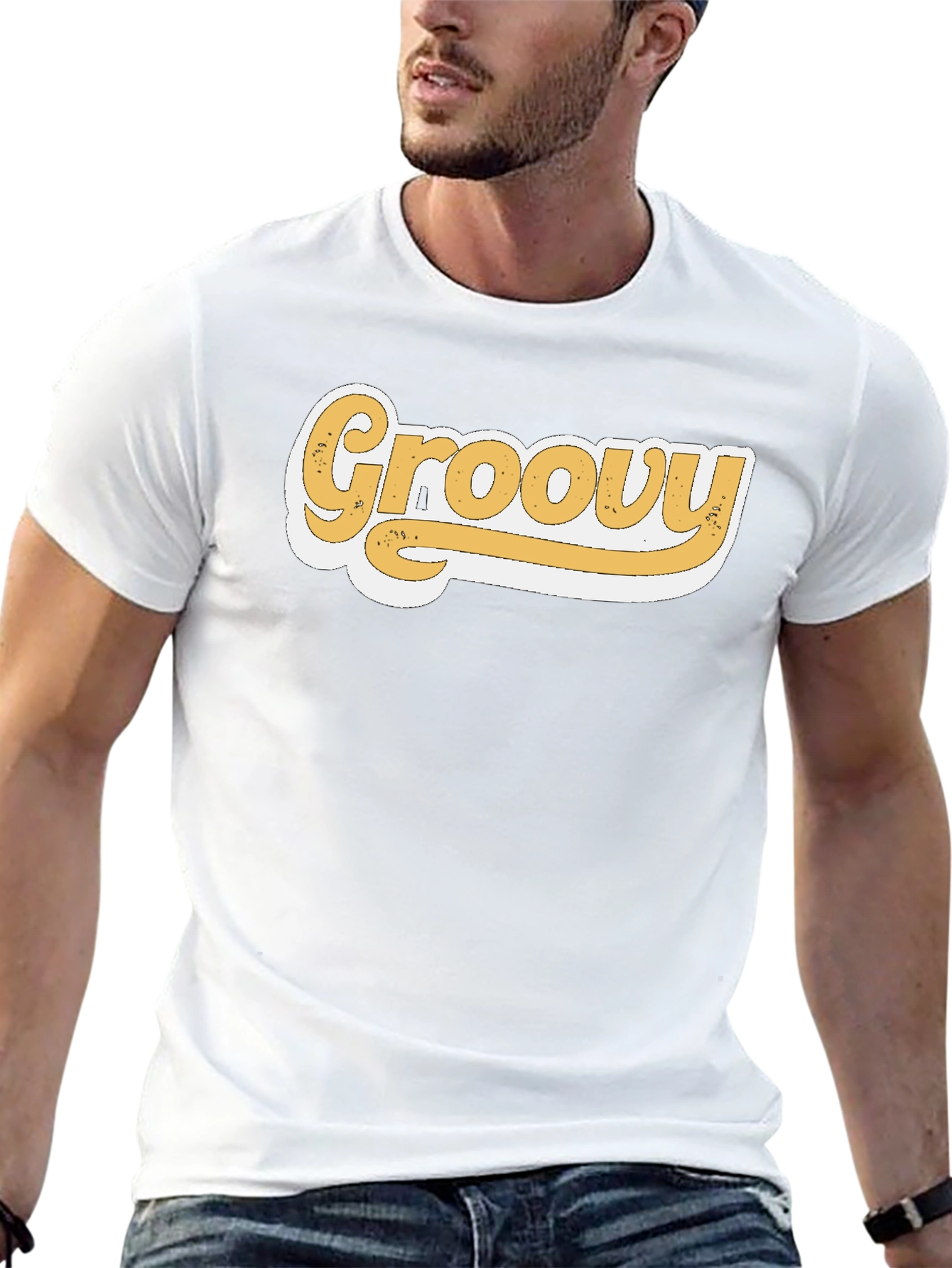 Groovy Retro Style Graphic T-Shirt