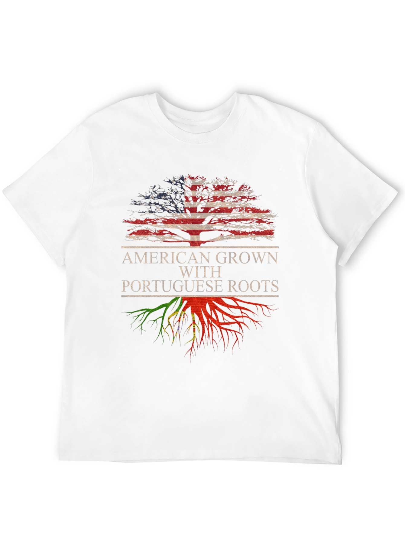 American Grown Portuguese Roots T-Shirt