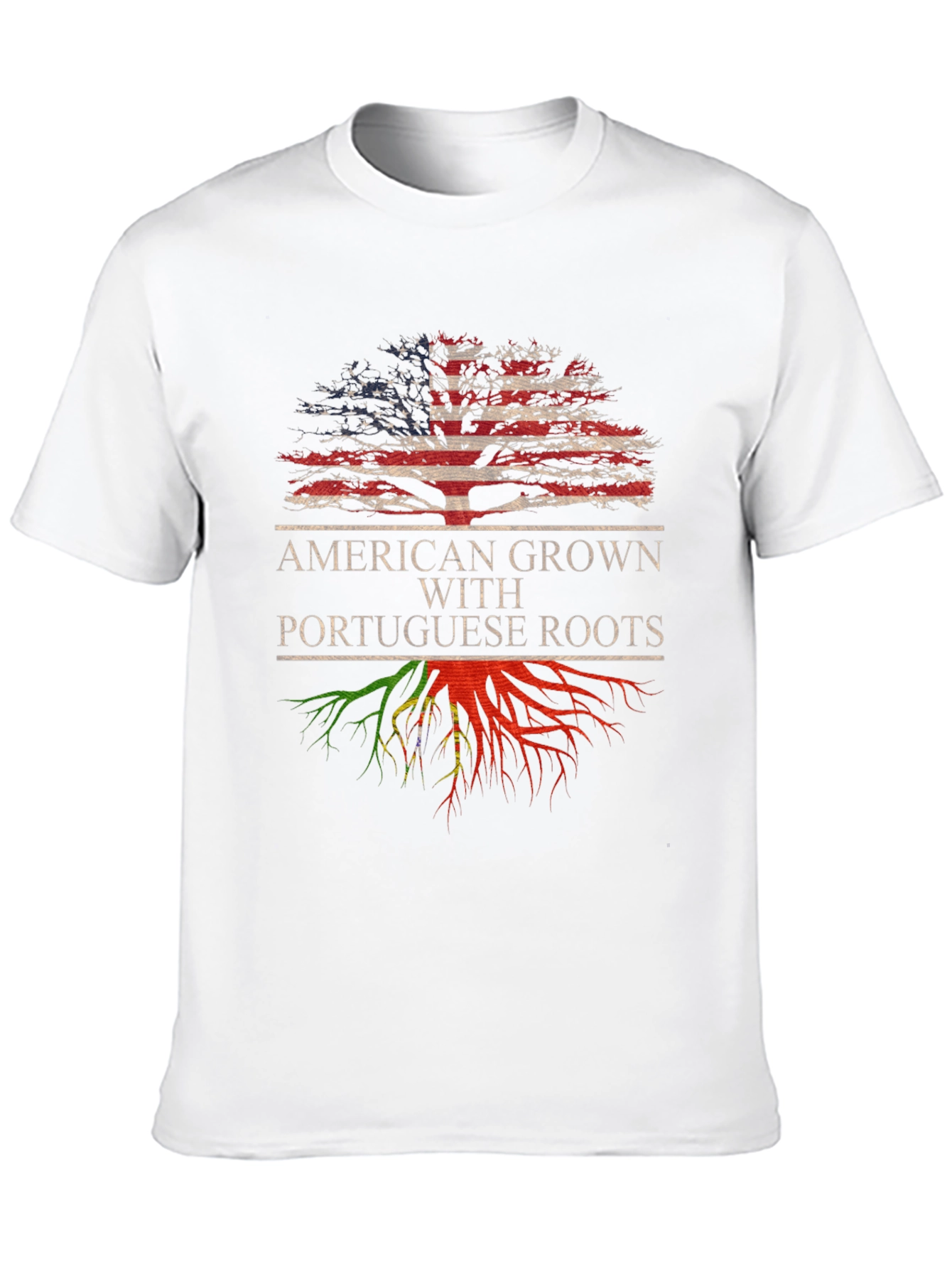 American Grown Portuguese Roots T-Shirt