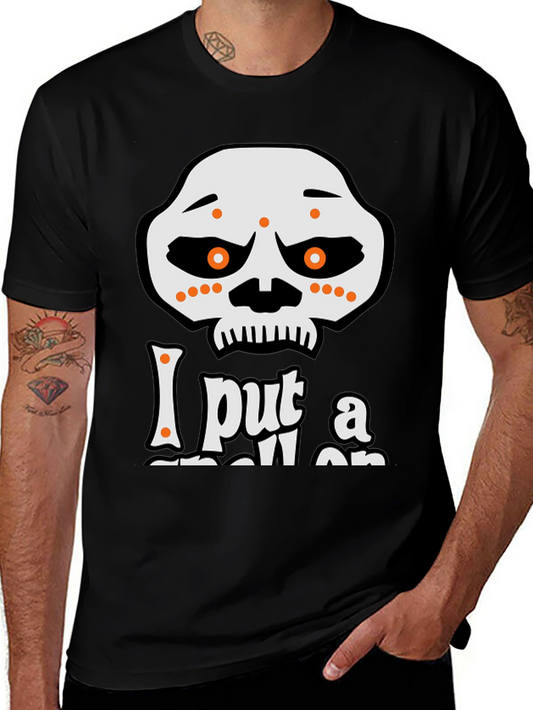 Skull Halloween T-Shirt - I Put a Spell on You!