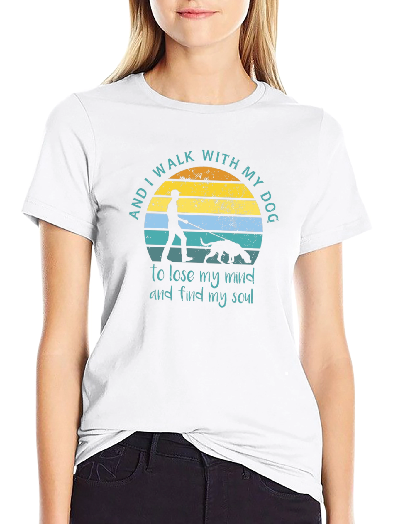 Dog Walk T-Shirt: Lose Your Mind Find Your Soul