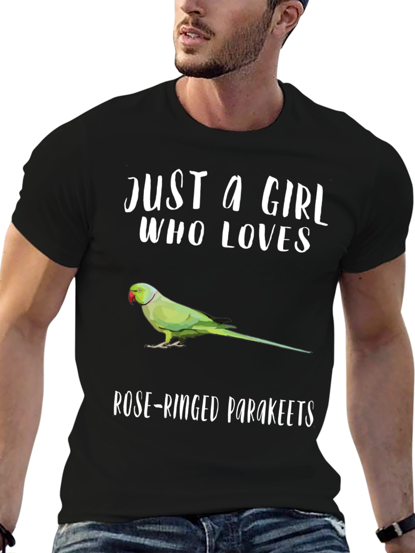 Rose-Ringed Parakeets Graphic T-Shirt