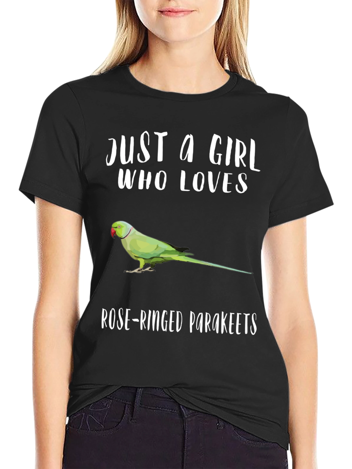 Rose-Ringed Parakeets Graphic T-Shirt