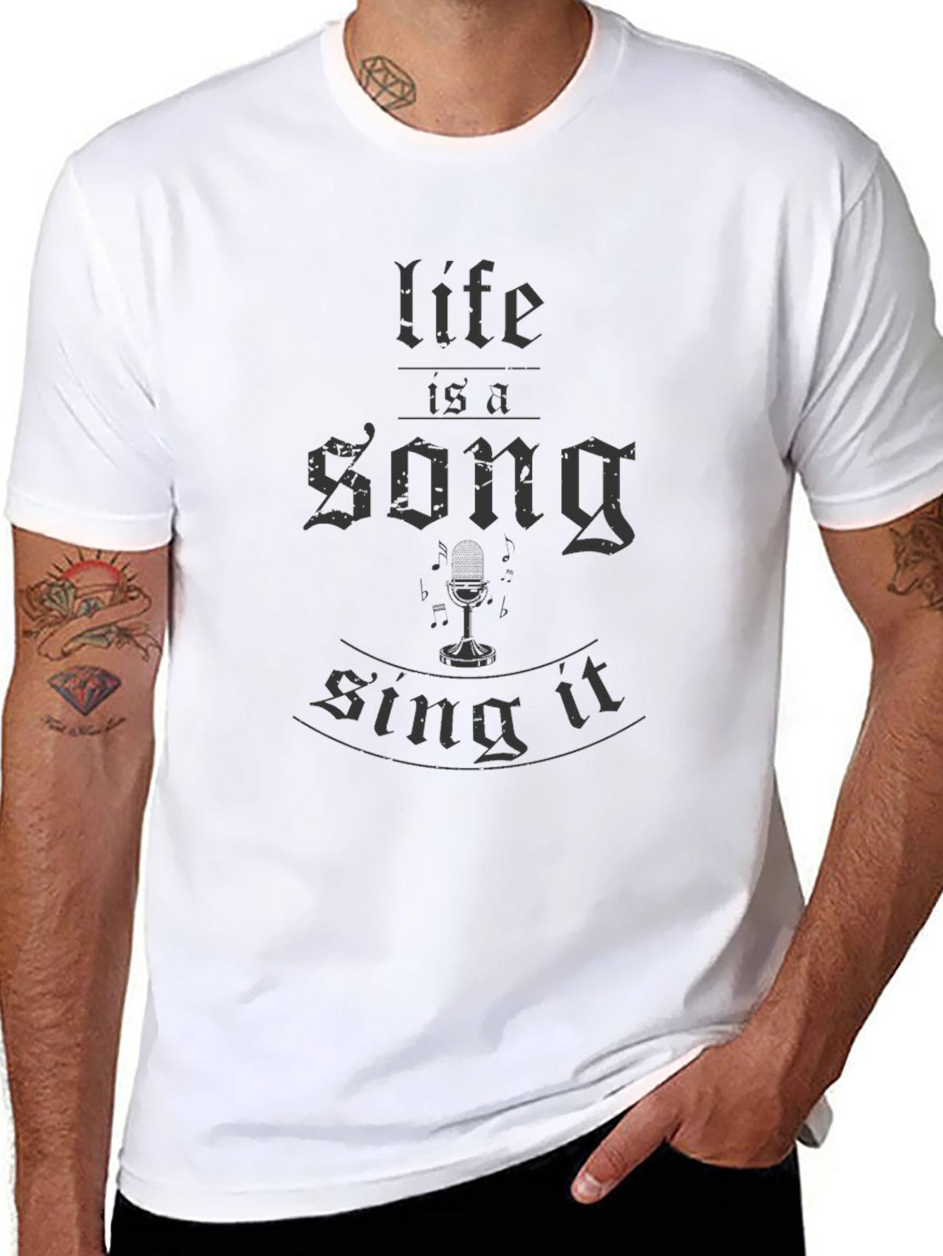 Life is a Song T-Shirt - Sing It Tee