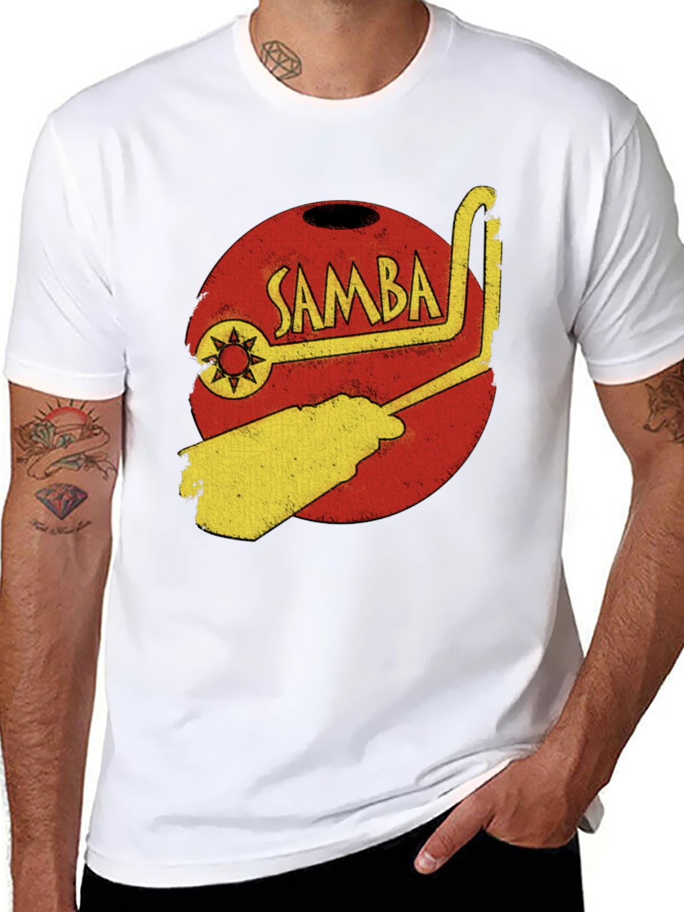 Samba Music T-Shirt Retro Graphic Tee