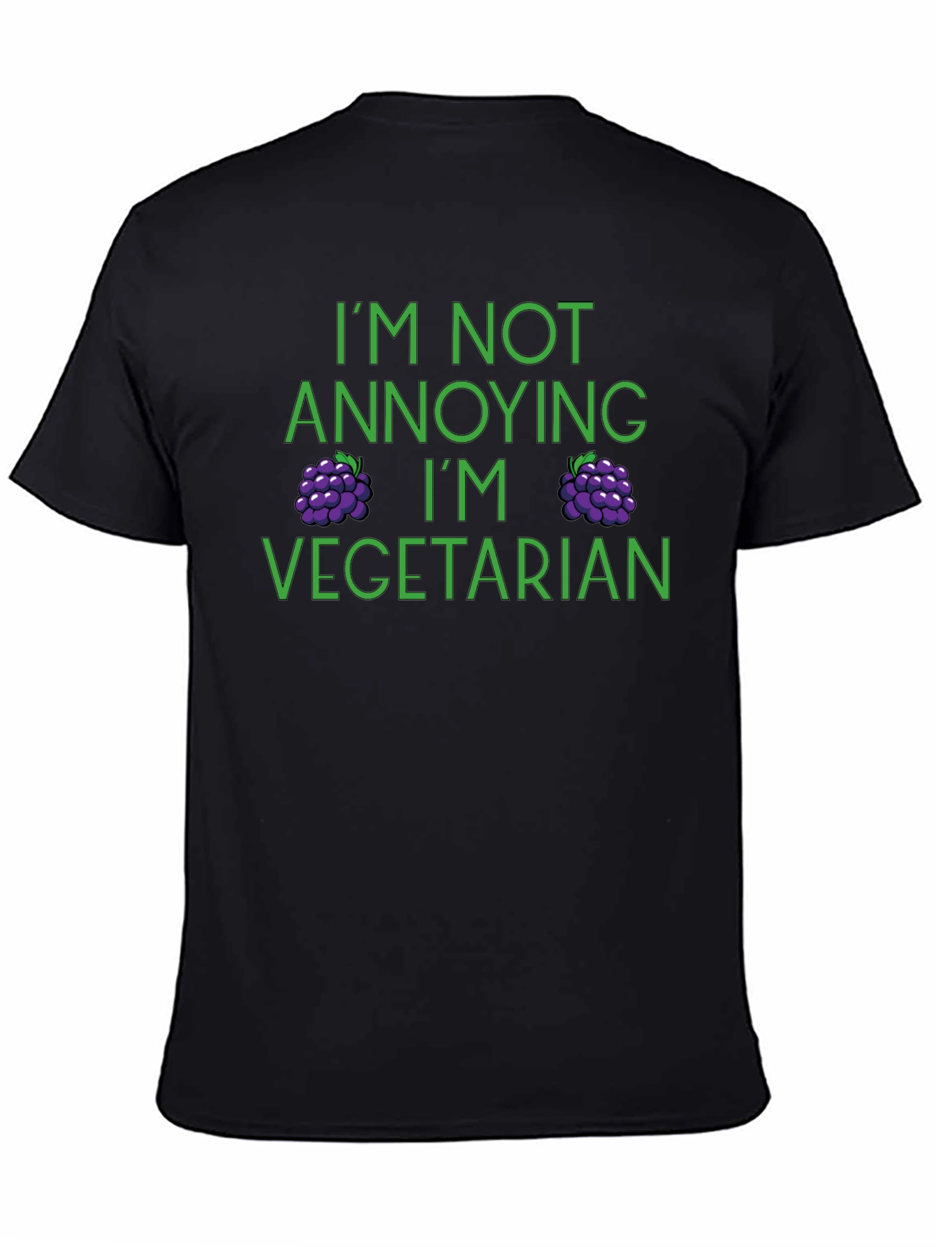 Vegetarian T-Shirt - Im Not Annoying Funny Tee