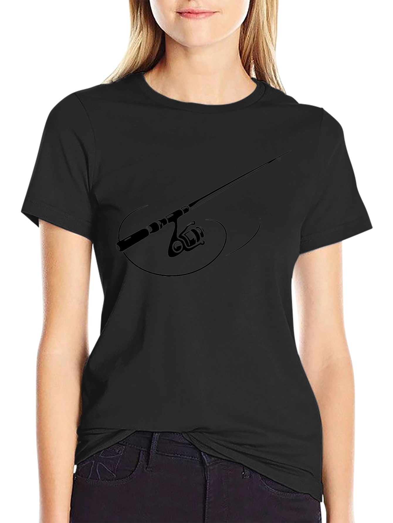 Fishing Rod Graphic Tee - Anglers Favorite