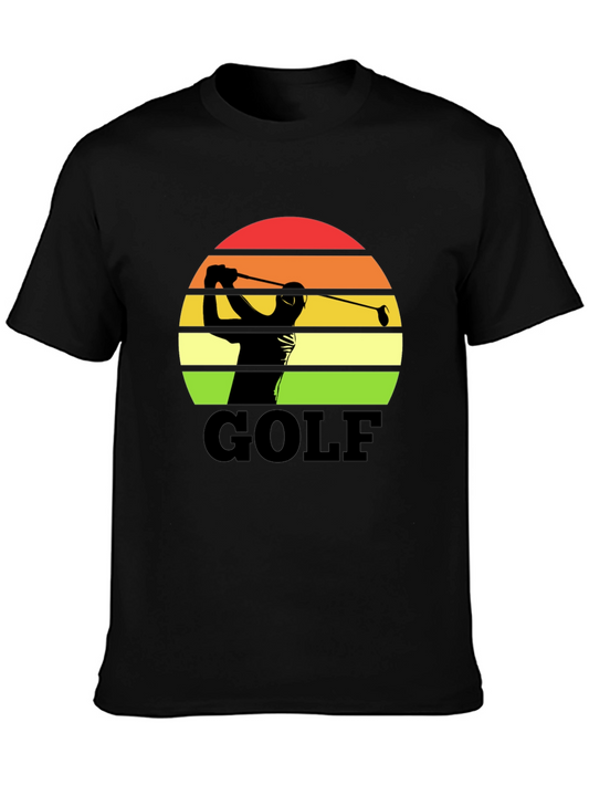 Golf Sunset Silhouette T-Shirt