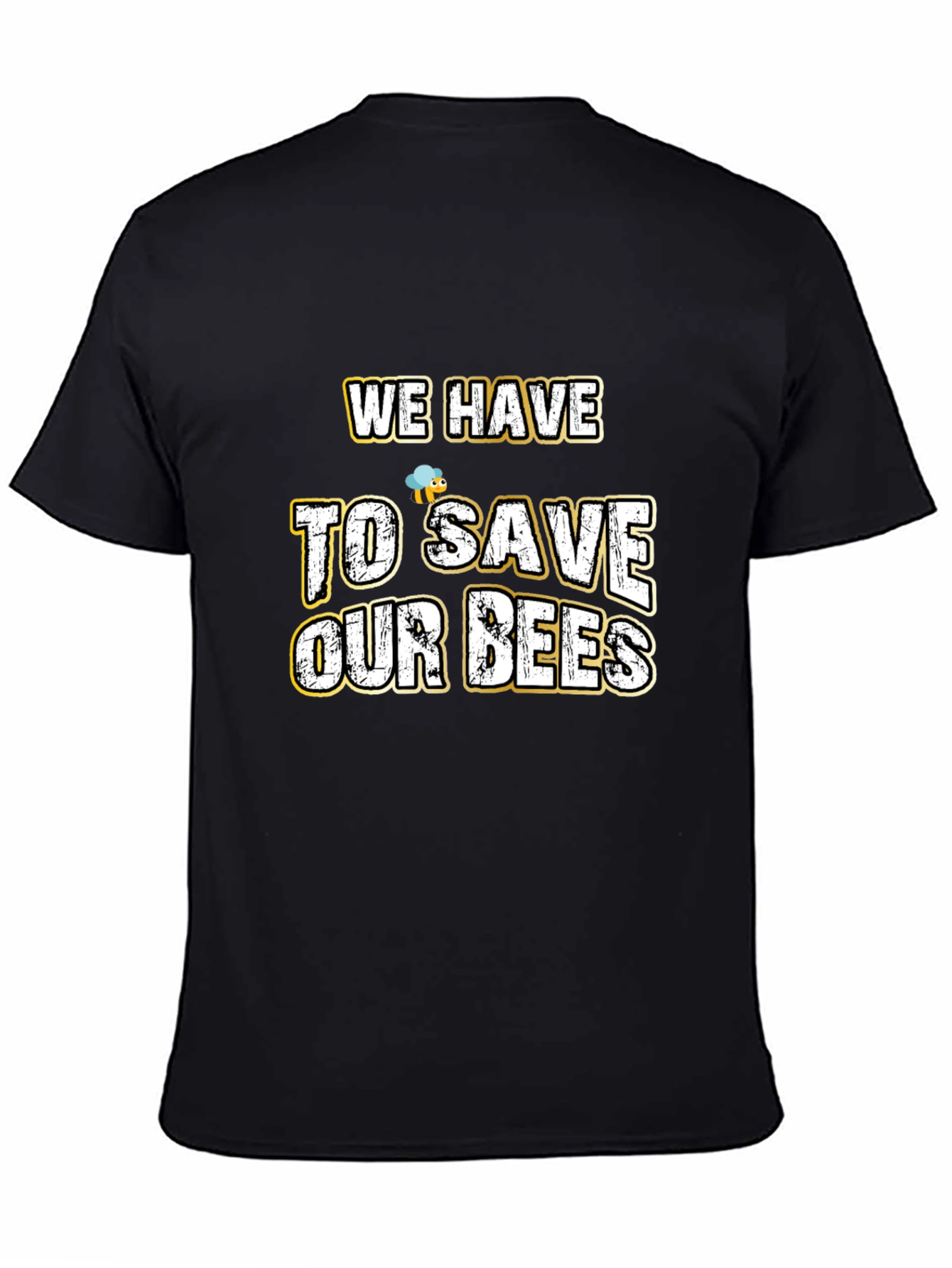 Save Our Bees Graphic Tee - Black
