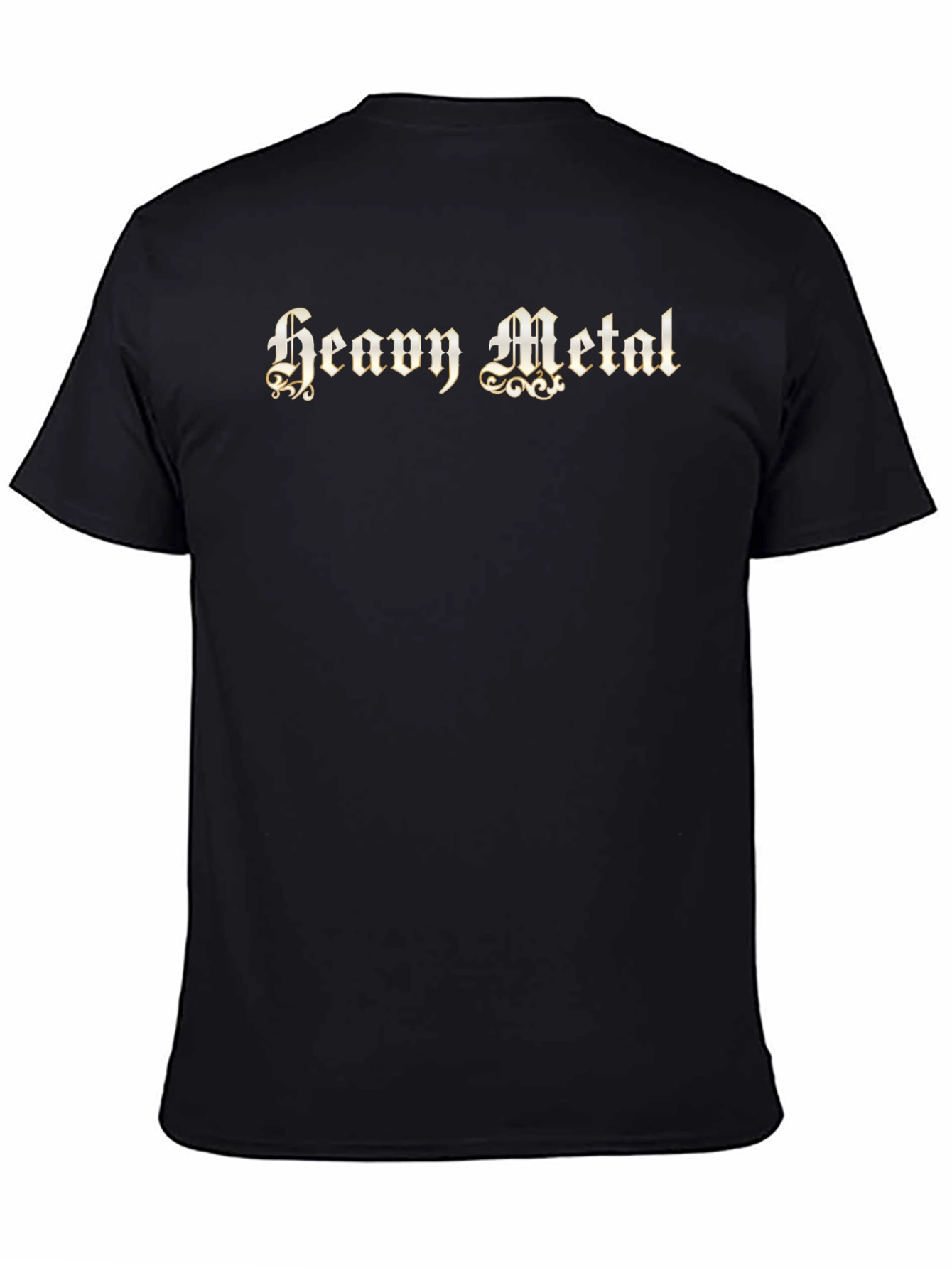 Heavy Metal Black T-Shirt - Gothic Style