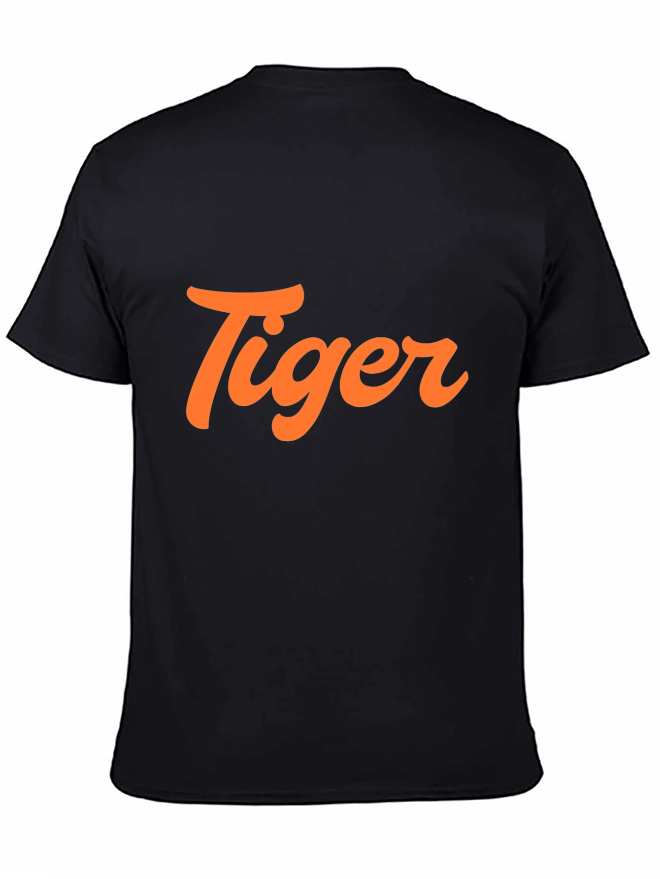Tiger Graphic Tee - Bold & Stylish Black T-Shirt