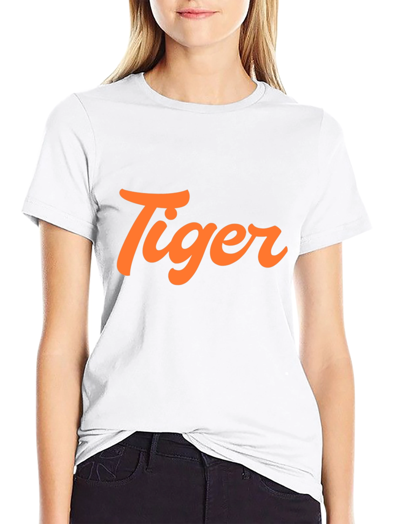 Tiger Graphic Tee - Bold & Stylish Black T-Shirt