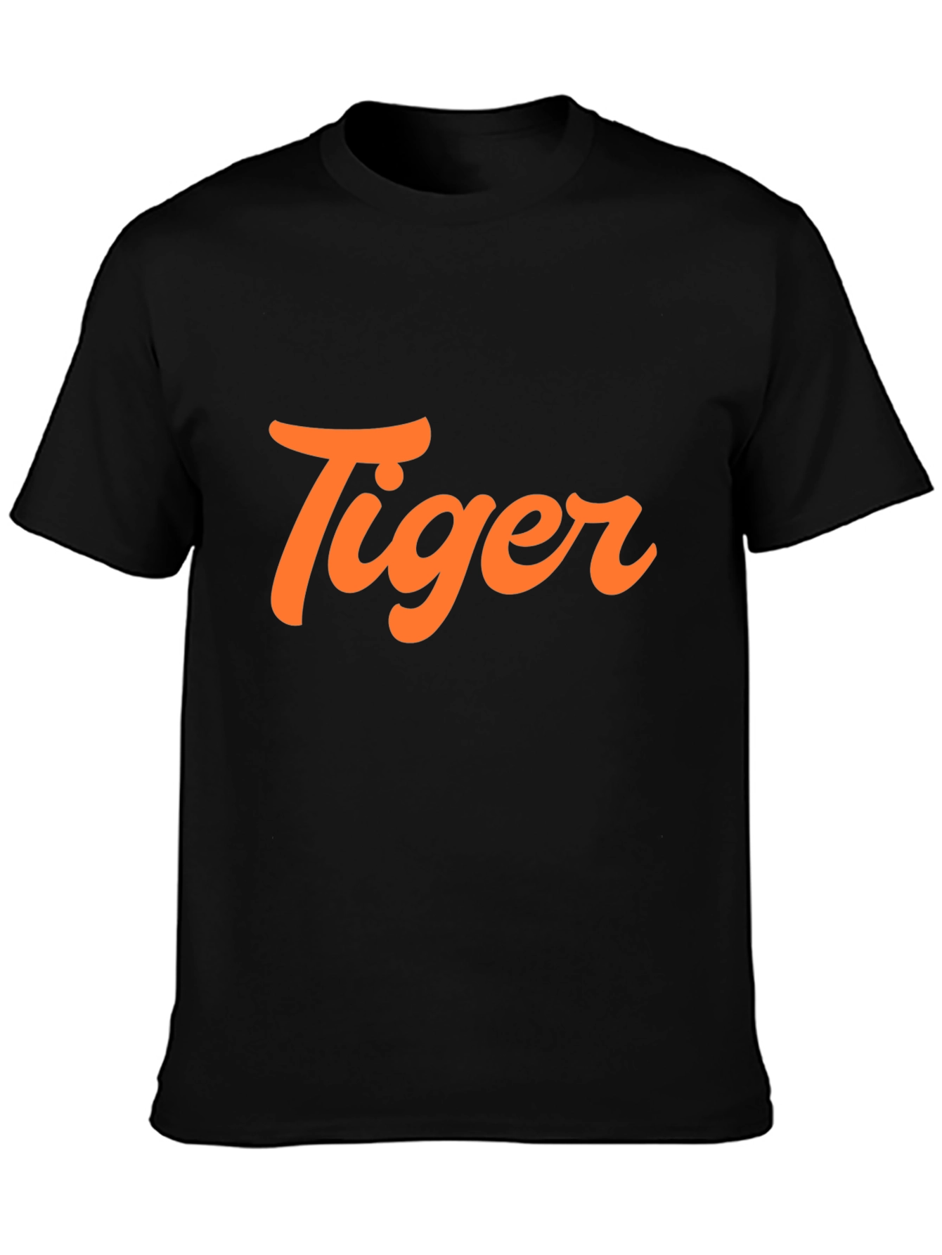 Tiger Graphic Tee - Bold & Stylish Black T-Shirt