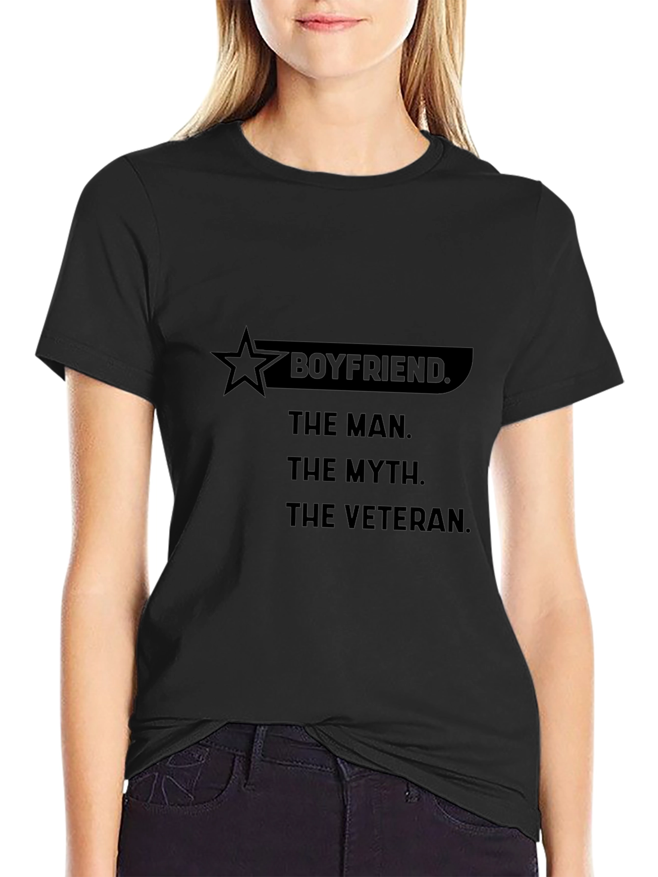Boyfriend Veteran Graphic T-Shirt