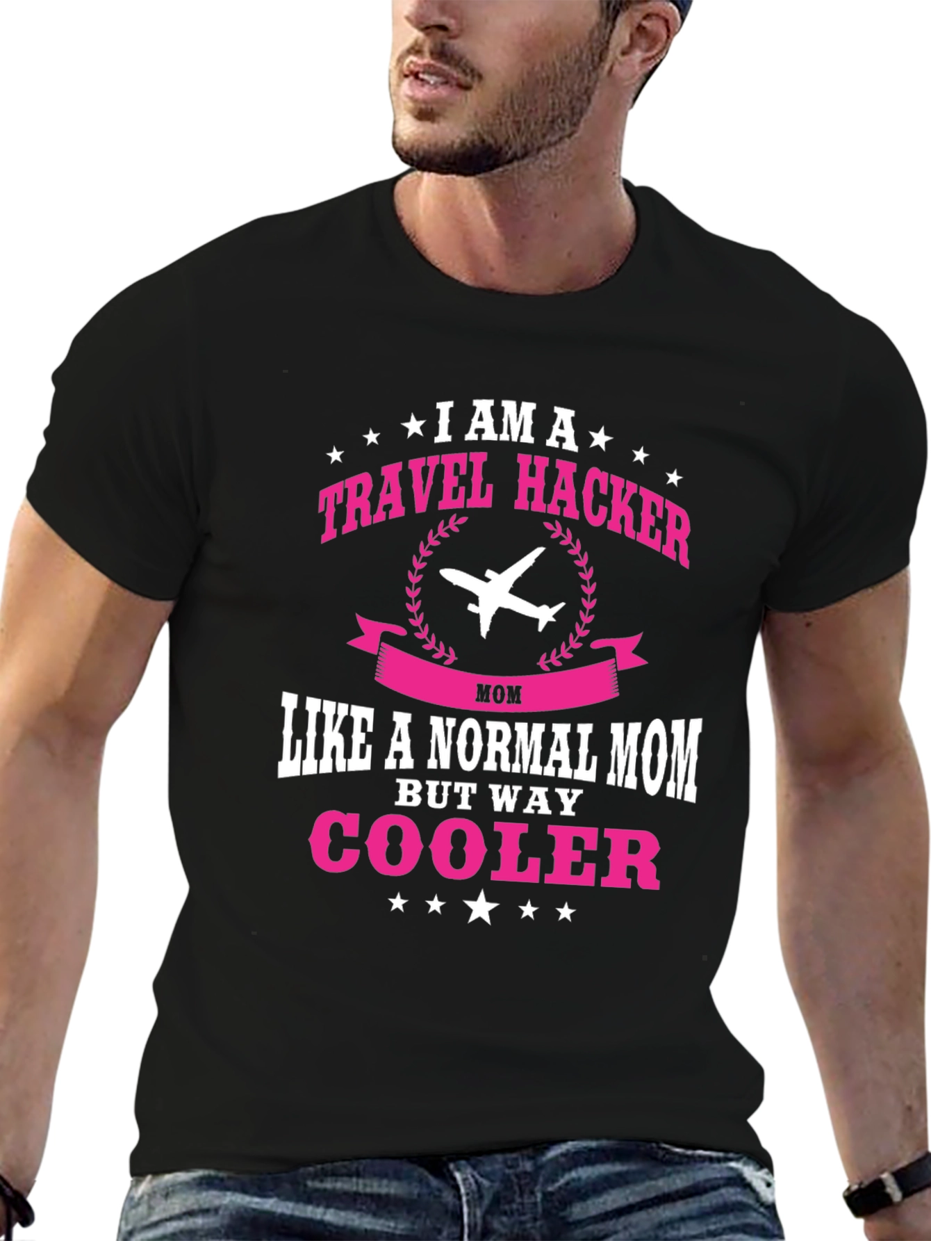 Travel Hacker Mom Graphic Tee